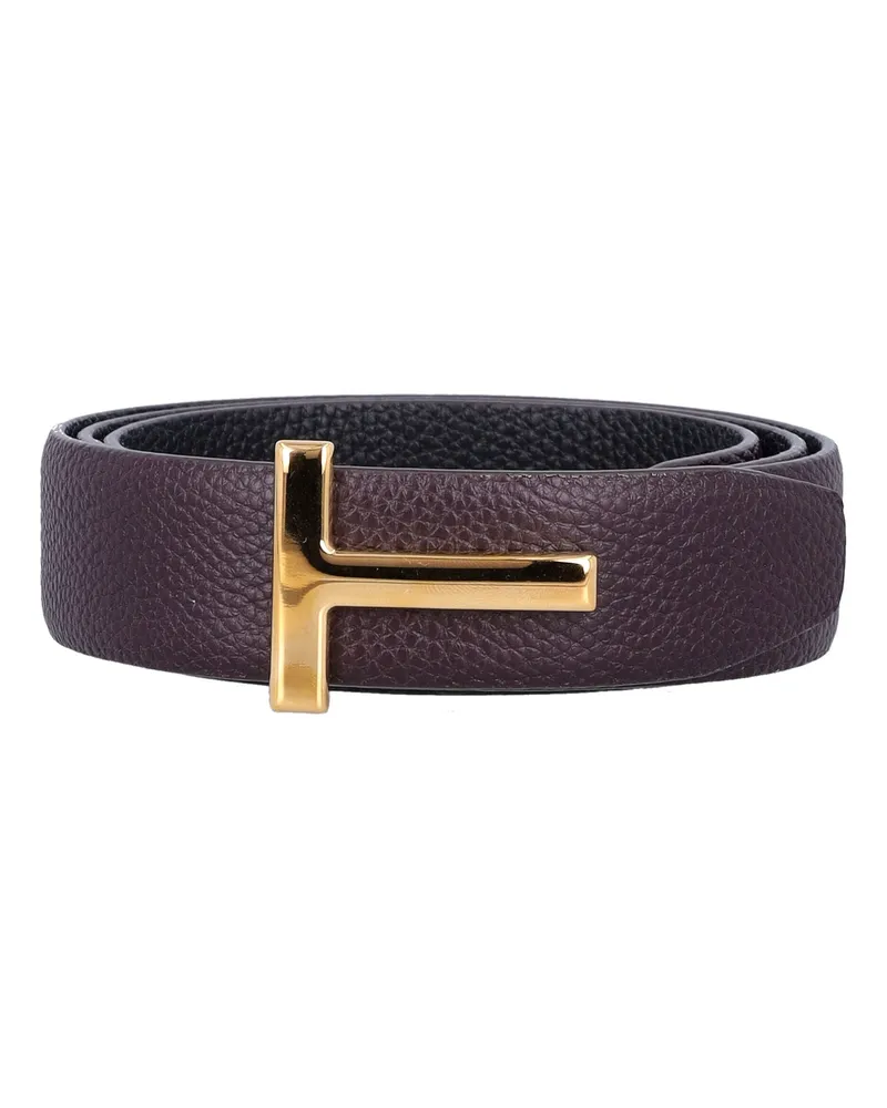 Tom Ford Gürtel Oxblood