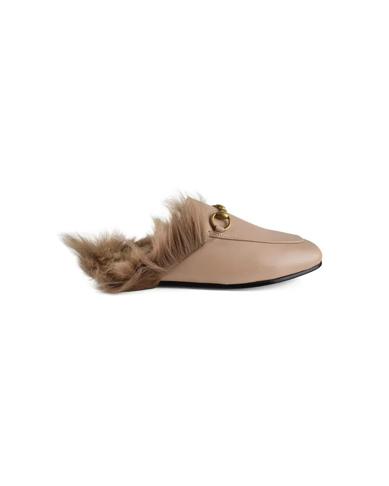 Gucci Princetown Maultiere Pink