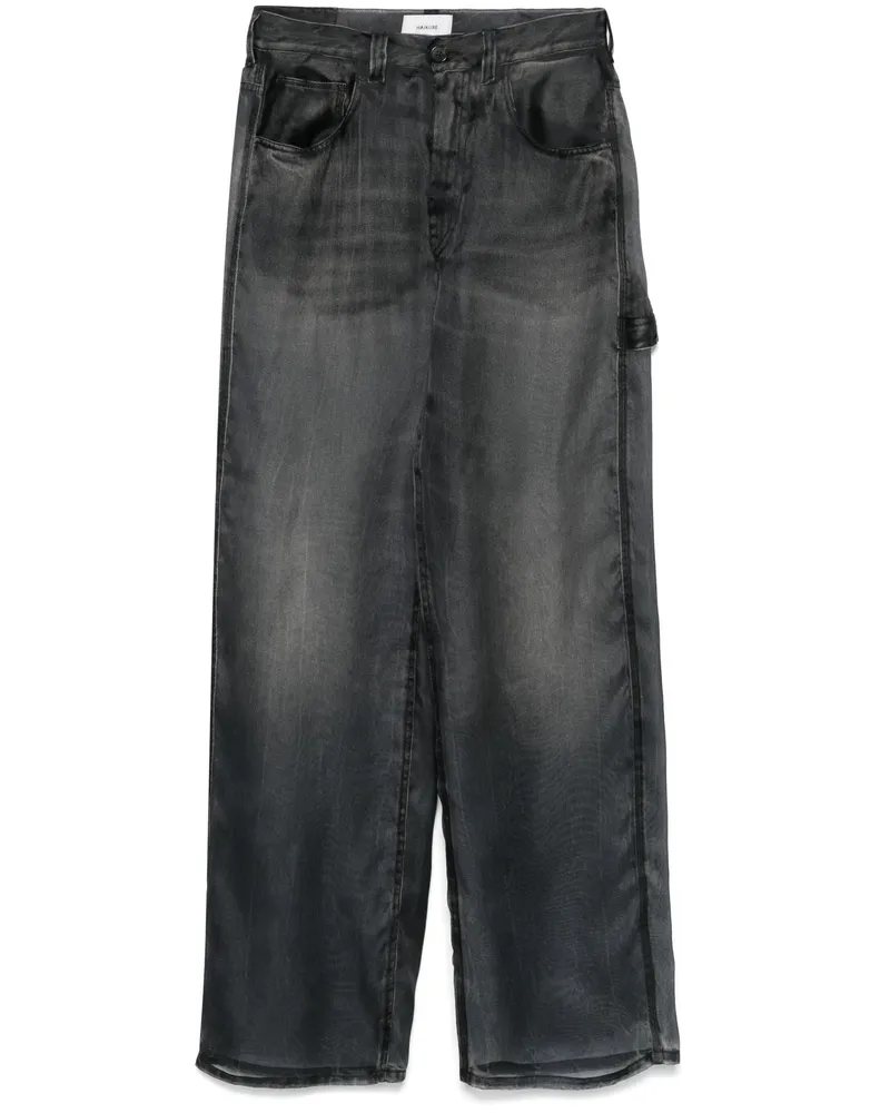 Haikure Winona Black Denim Print 