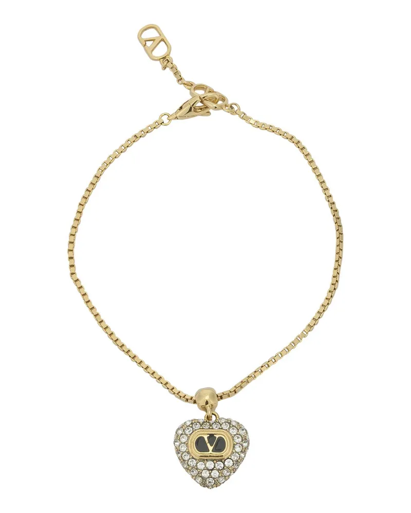 Valentino Garavani Coeur Royal“-Armband Gold