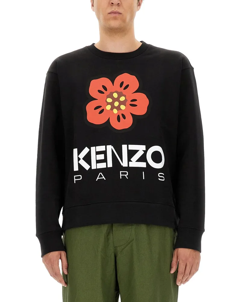 Kenzo Blume Boke Sweatshirt Black