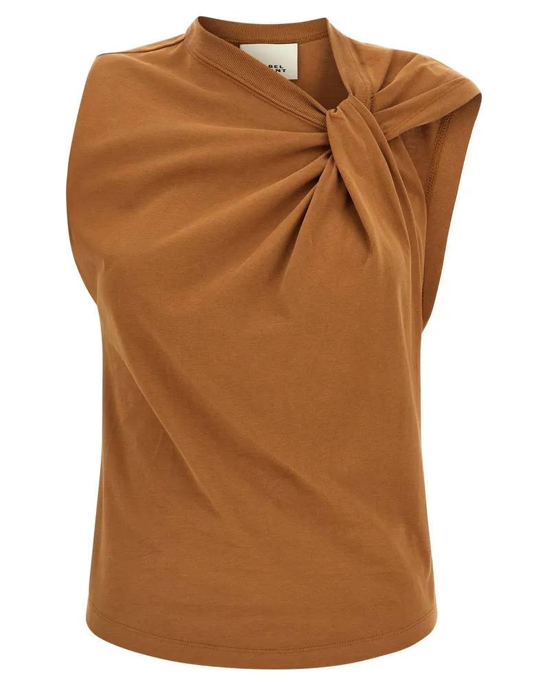 Isabel Marant Nayda' Top Brown