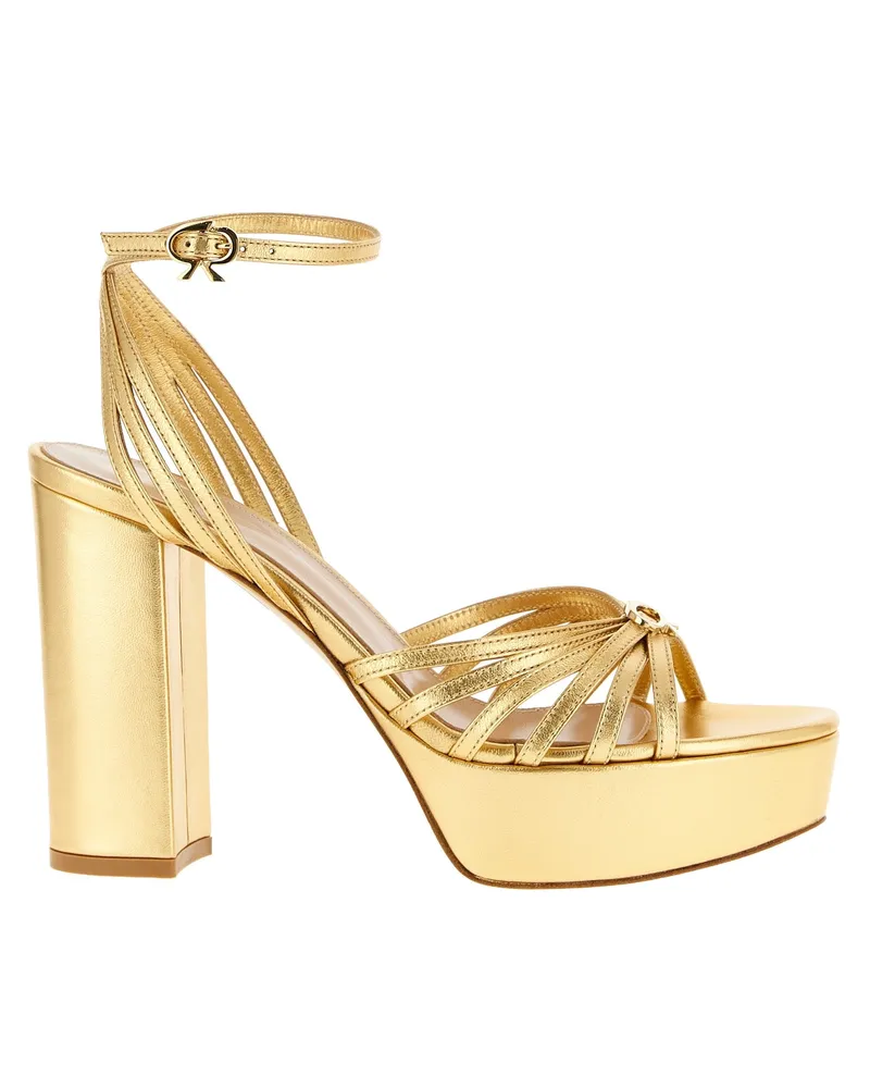 Gianvito Rossi Rita' Sandalen Gold