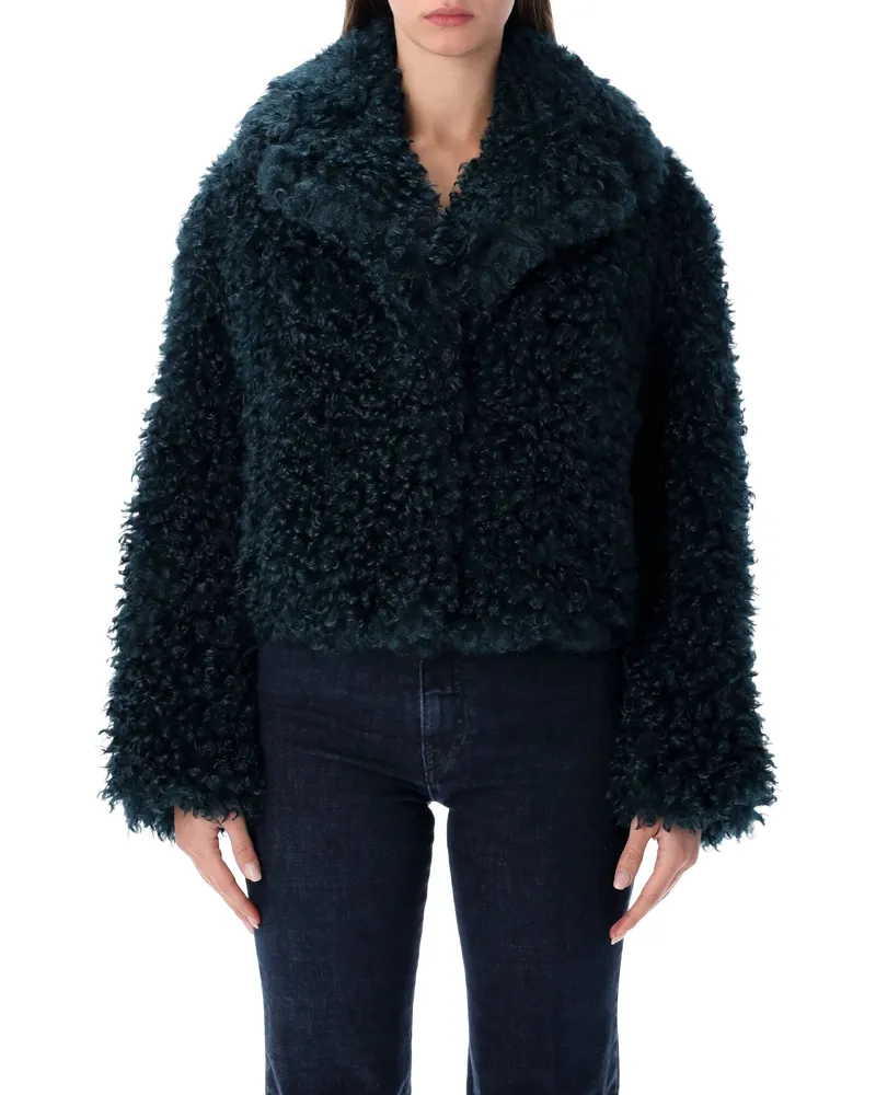 STAND Stehen Sie Studiomäntel Petrol