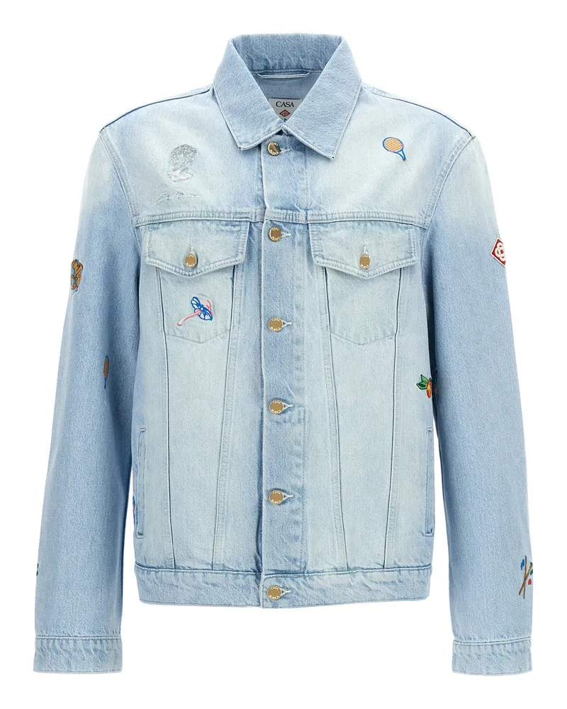 Casablanca Paris gestickte Motivjacke Light