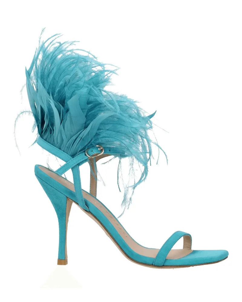 Stuart Weitzman Frauen 's Sandalen Wildledergrün/Wasser -