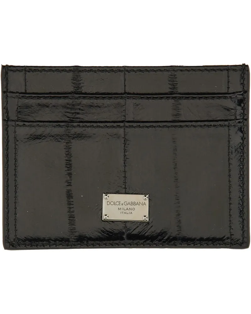 Dolce & Gabbana Aal Hautkartenhülle Black