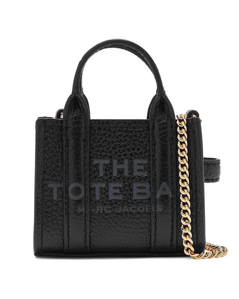 Marc Jacobs The Nano Tote Crossbody Black Black