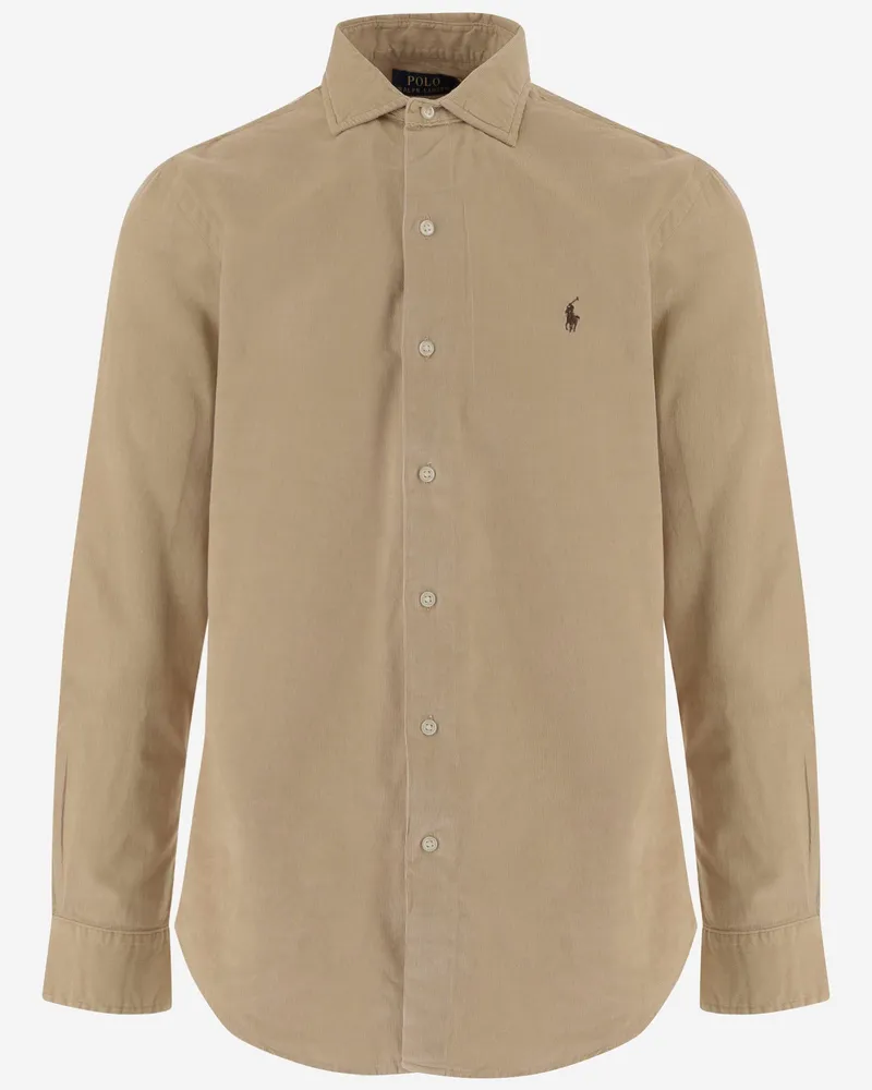 Ralph Lauren Beiges Cordhemd von Beige