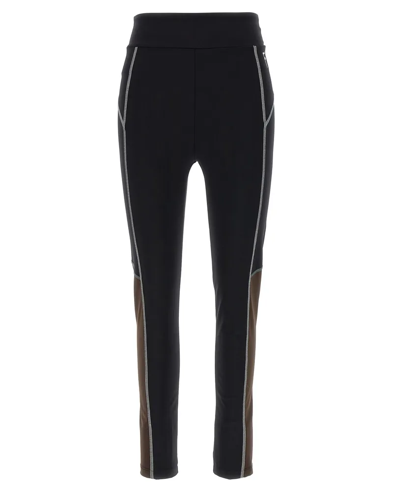 Fendi Color Block“-Leggings Black