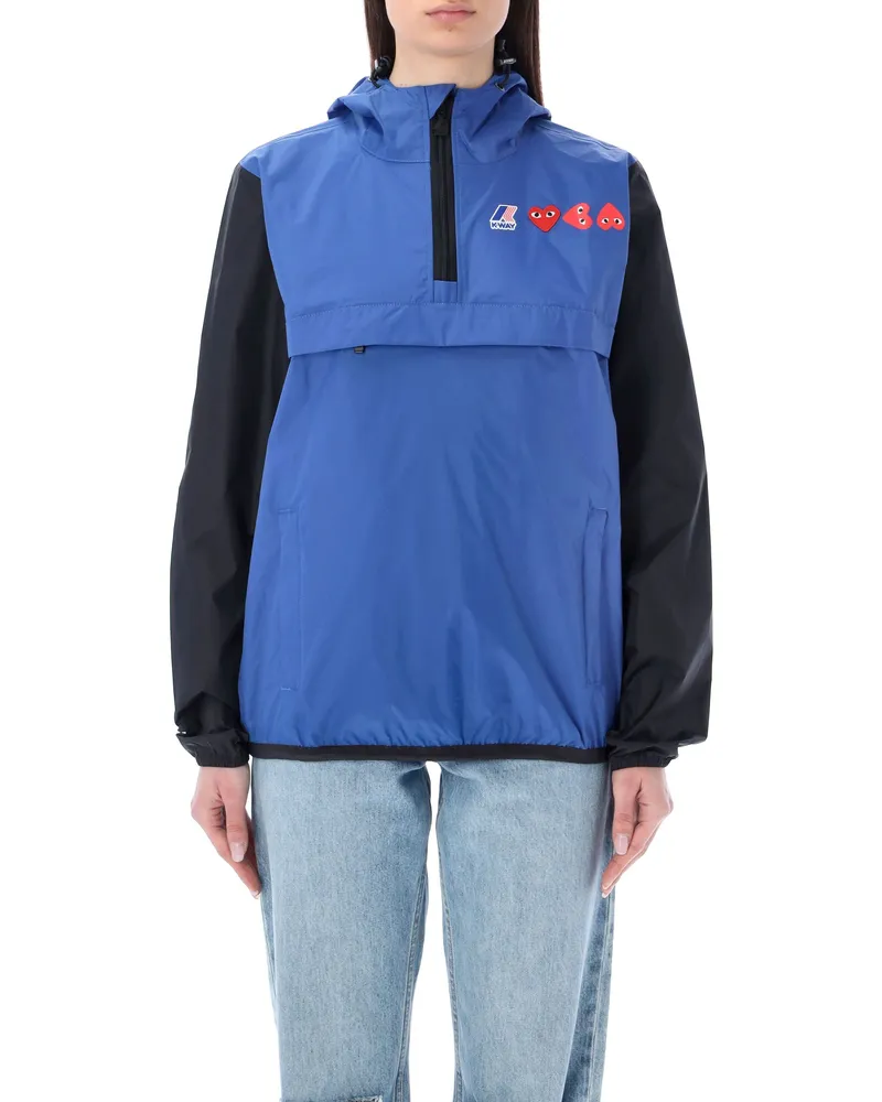 Comme des Garçons Comme des Garcons spielen Mäntel blau Blue