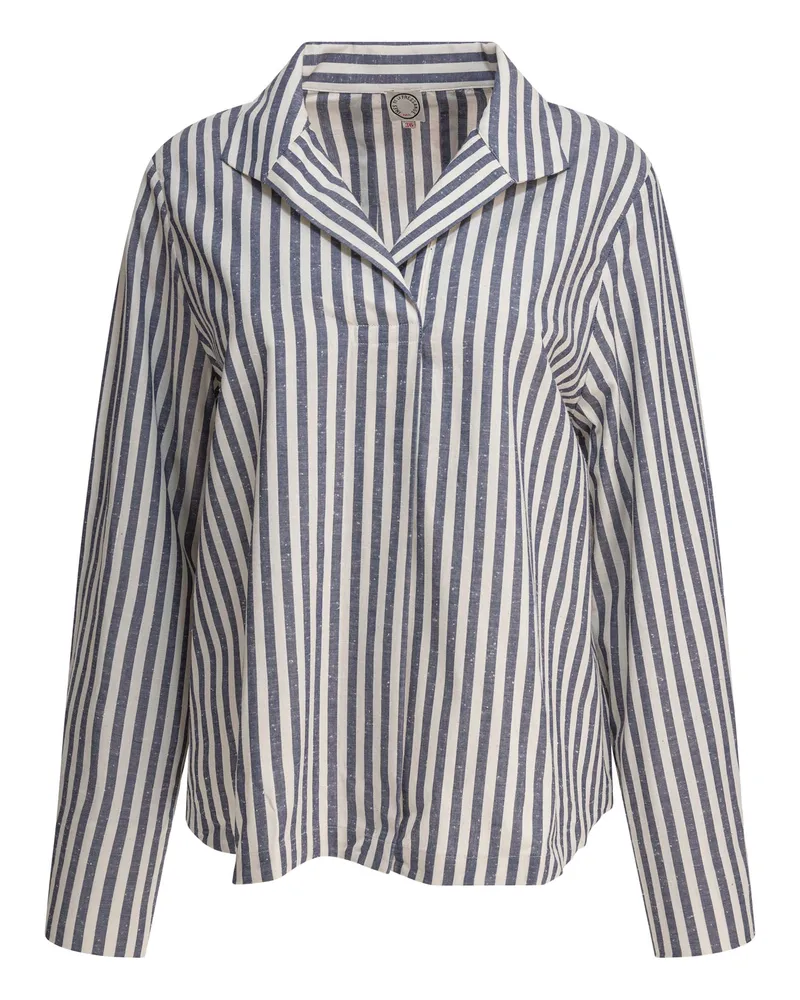 Inès de la Fressange Hemden Blue