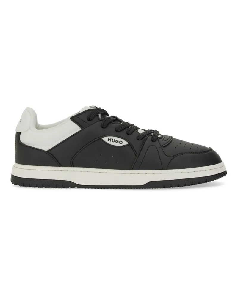 HUGO BOSS Leder -Sneaker Black
