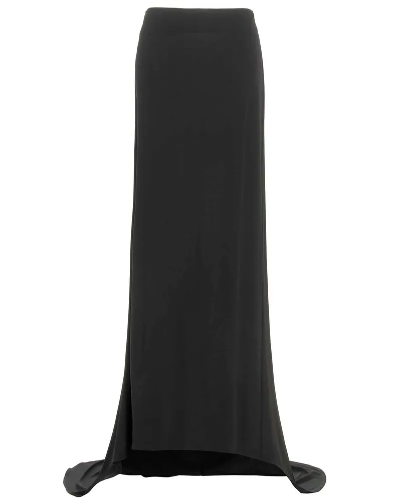 Magda Butrym Asymmetrisch langer Rock Black