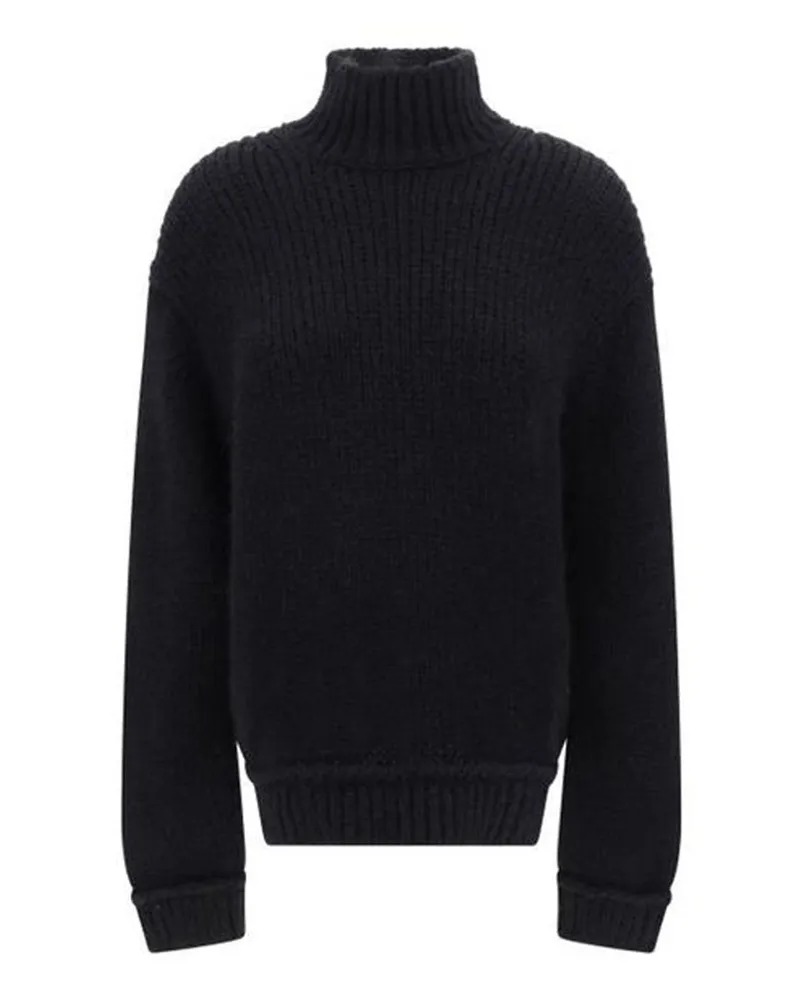 Tom Ford Alpaka -Pullover Schwarz