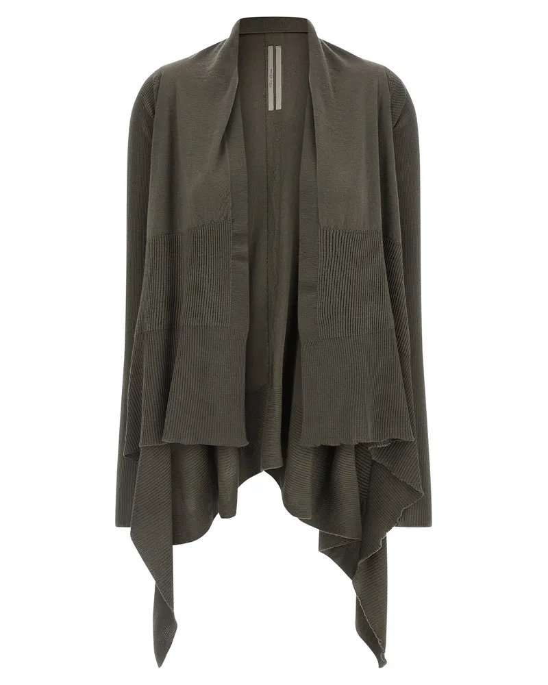 Rick Owens Strickjacke „Medium Wrap“ von Gray