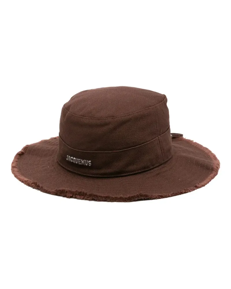 Jacquemus le Bob Artichaut Eimer Hut Brown