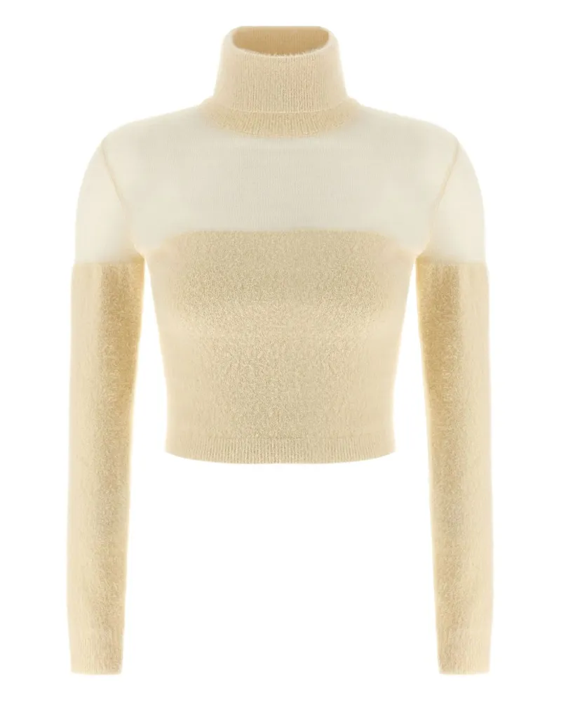 Elisabetta Franchi Sweaters Milk