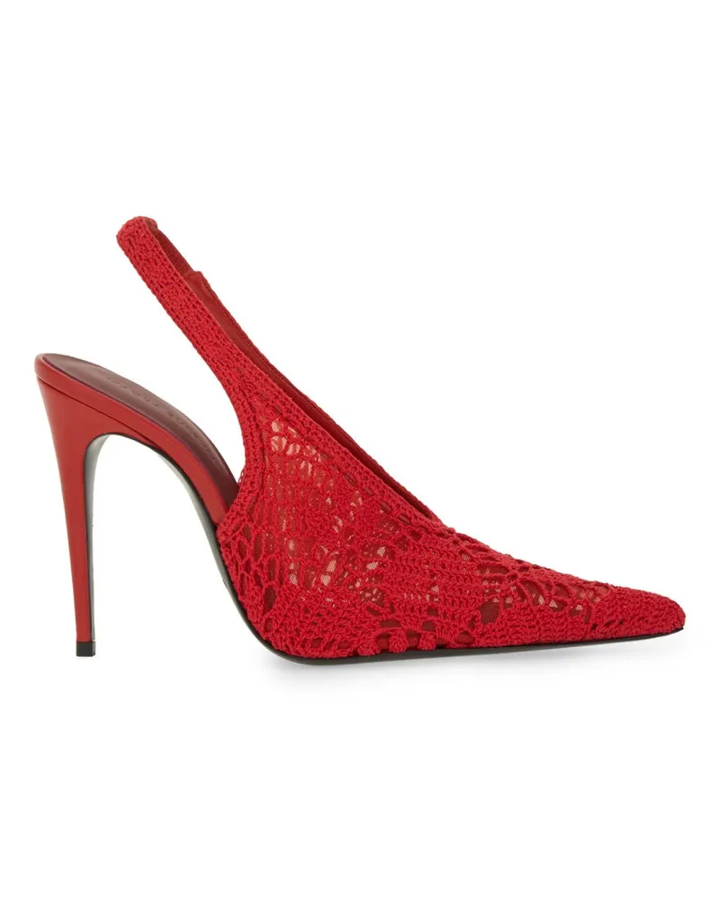 Magda Butrym Häkeln Slingback Red