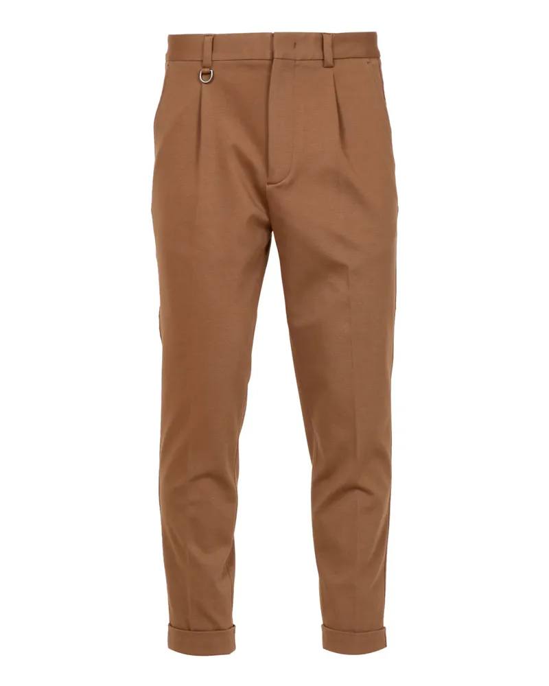 Paolo Pecora Milano Hosen braun Brown