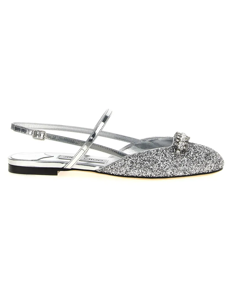 Jimmy Choo Belinda' Slingback Silver