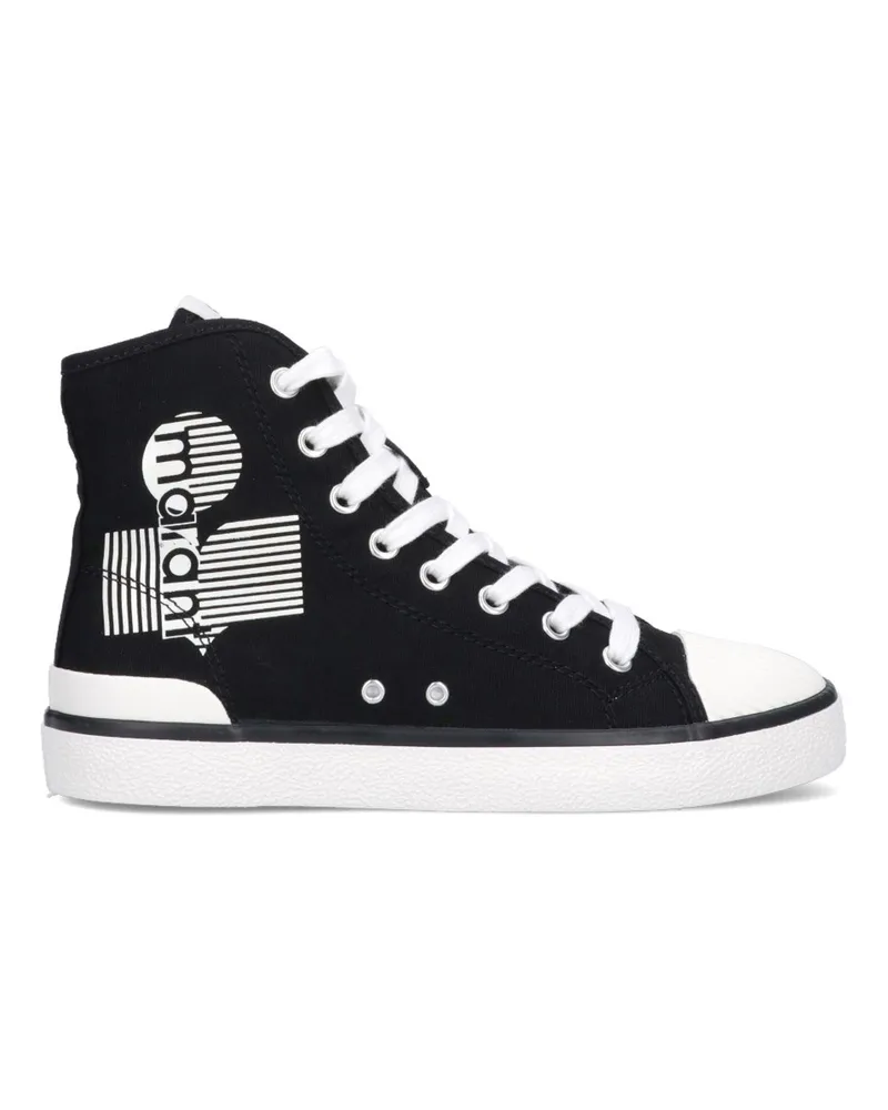 Isabel Marant Canvas -Turnschuhe Schwarz