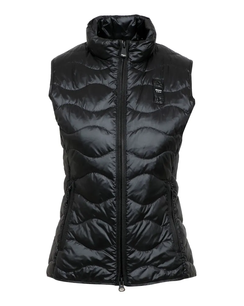 Blauer Pullover schwarz Black