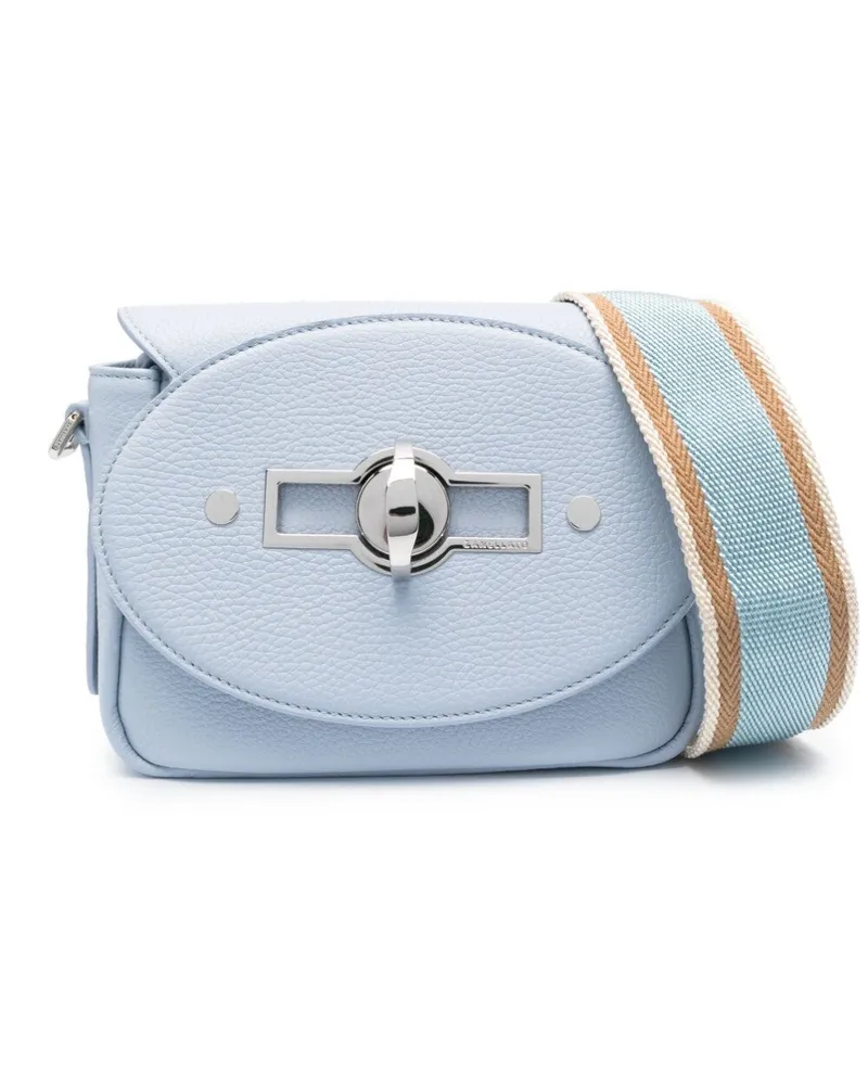 Zanellato Small Tina Daily Leder Crossbody Tasche Blau