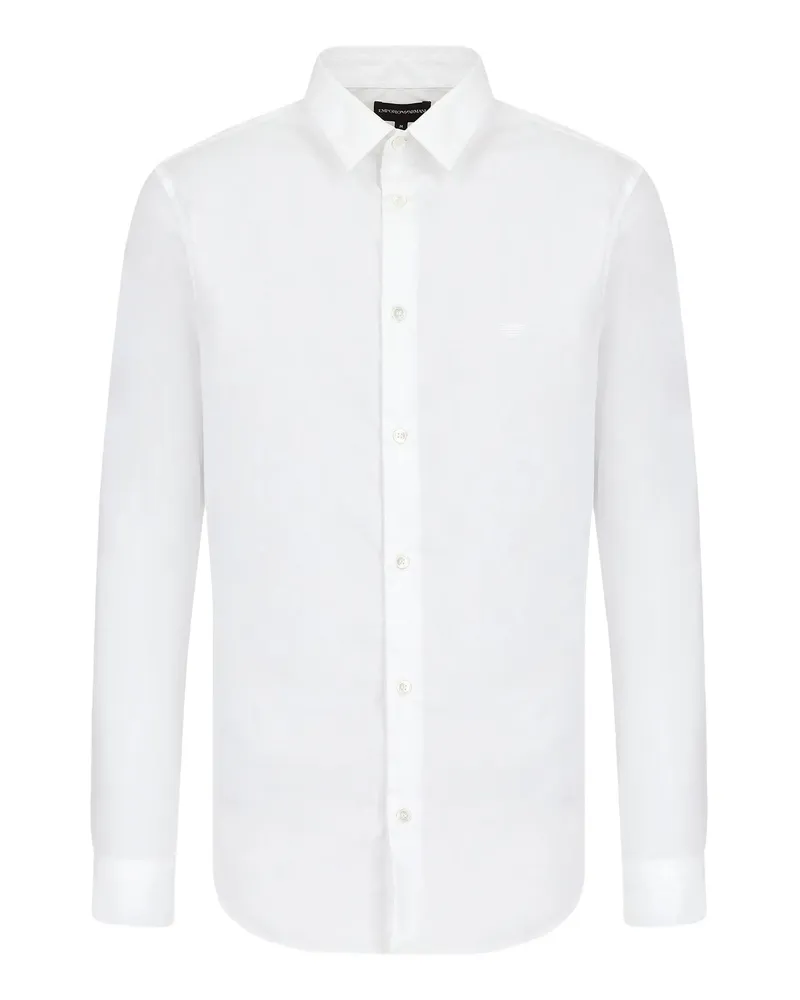 Emporio Armani Shirts Weiß White