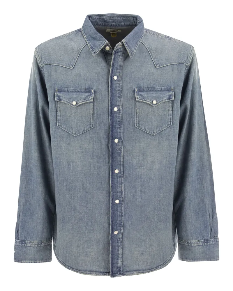 Ralph Lauren Cotton Westernhemd Light