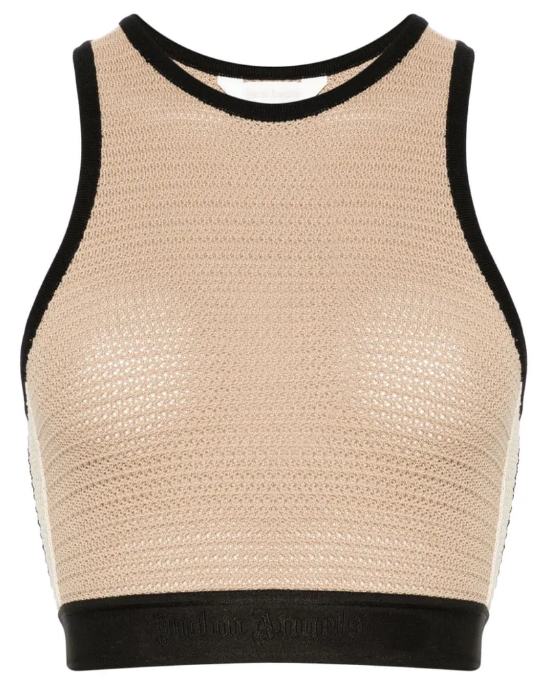 Palm Angels gestrick Beige
