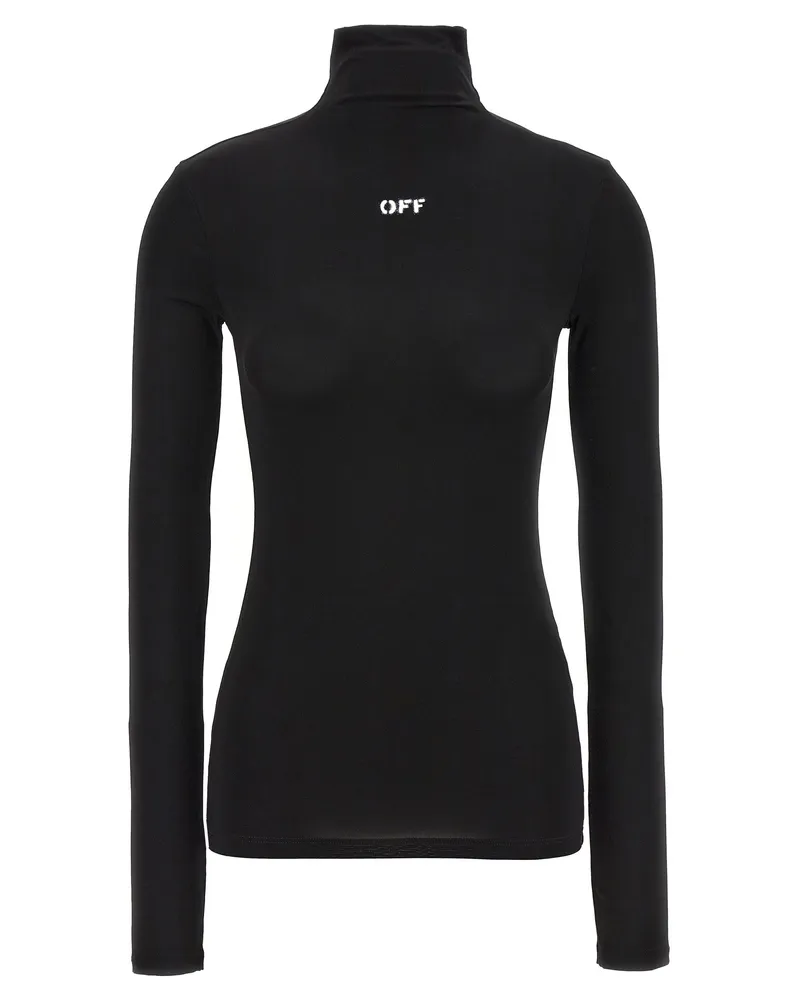 OFF-WHITE Aus weißer 'zweiter Haut' Pullover White