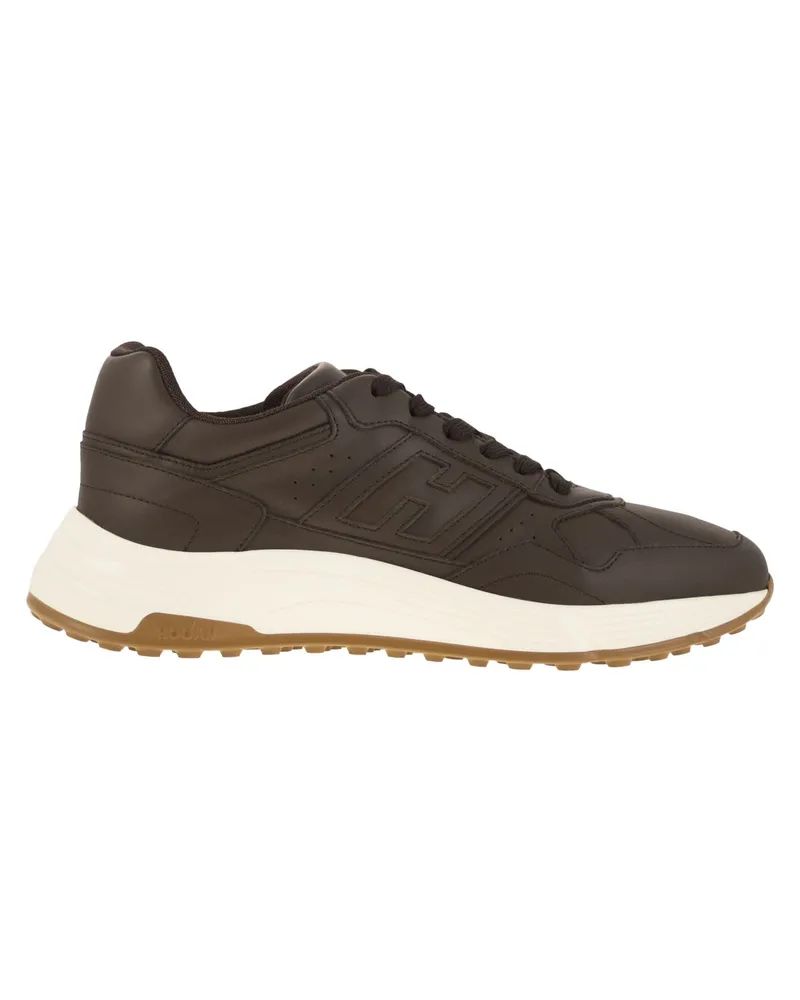 Hogan Hyperlight Leder Trainer Brown
