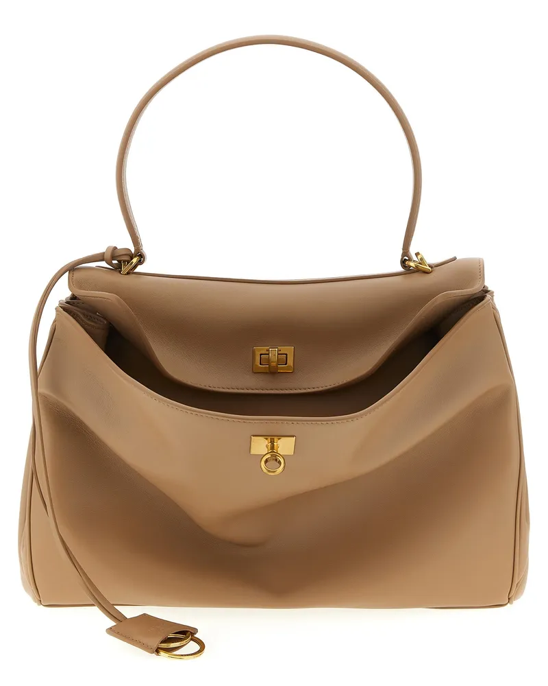 Balenciaga Rodeo' mittelgroße Handtasche Beige