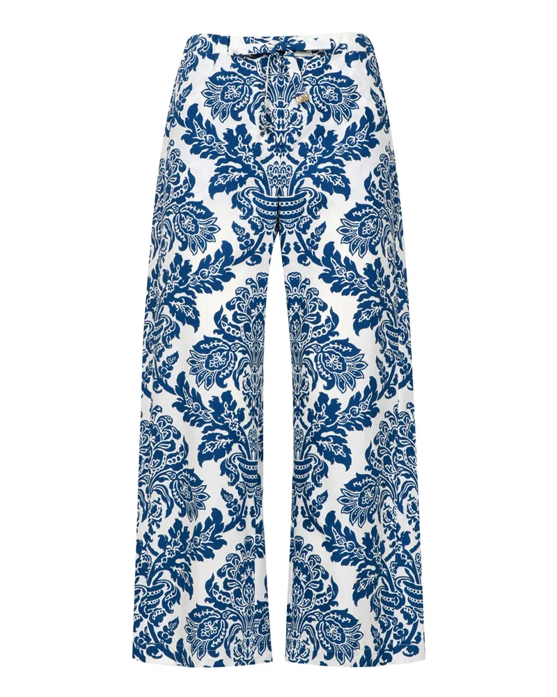 Max Mara Hosen Sabbia+blu