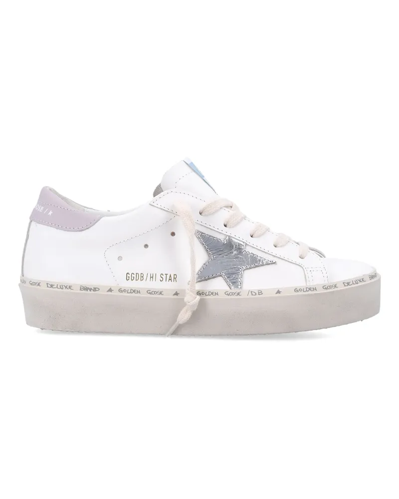 Golden Goose Golden Gänse -Turnschuhe White