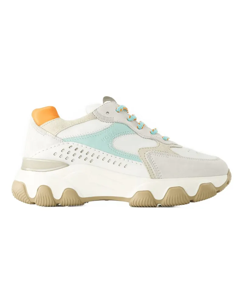 Hogan Hyperaktive Sneakers  Ledergrau/Braun White