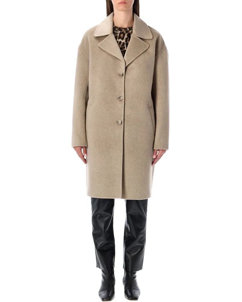 Anine Bing Coats Beige