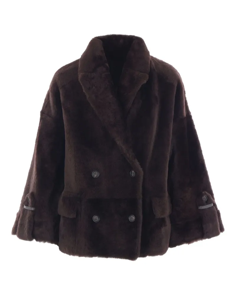 Brunello Cucinelli Mäntel braun Brown