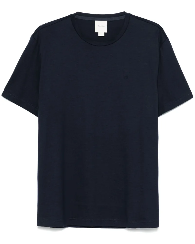 Calvin Klein T -Shirt im Wattebottentrikot Blue