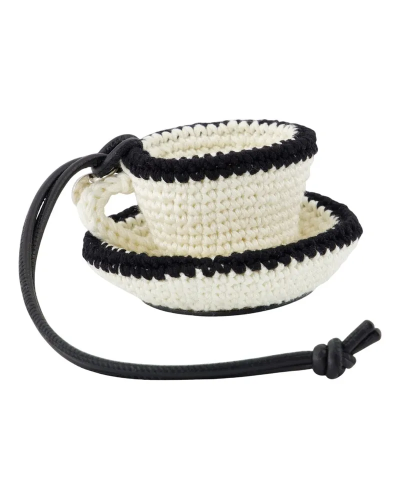 J.W.Anderson Teacup Charm  Cotton White Weiß