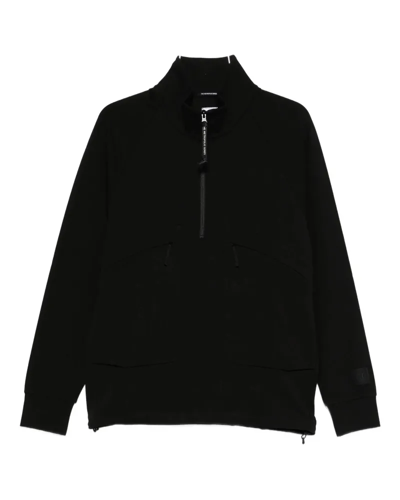 C.P. Company Sweatshirts Polo -Kragen im Stretch Fleece 