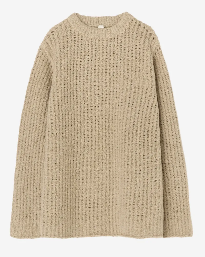 Lauren Manoogian Cord-Wollpullover Beige