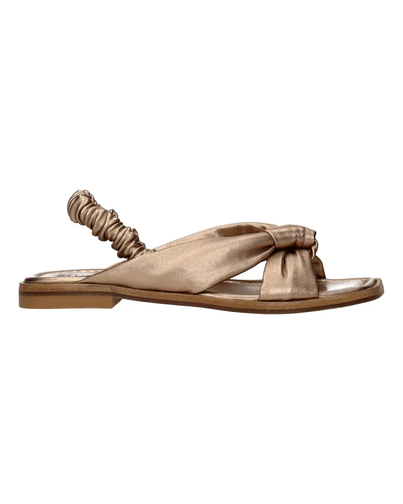 Stuart Weitzman Sandalen Frauen Leder Gold -
