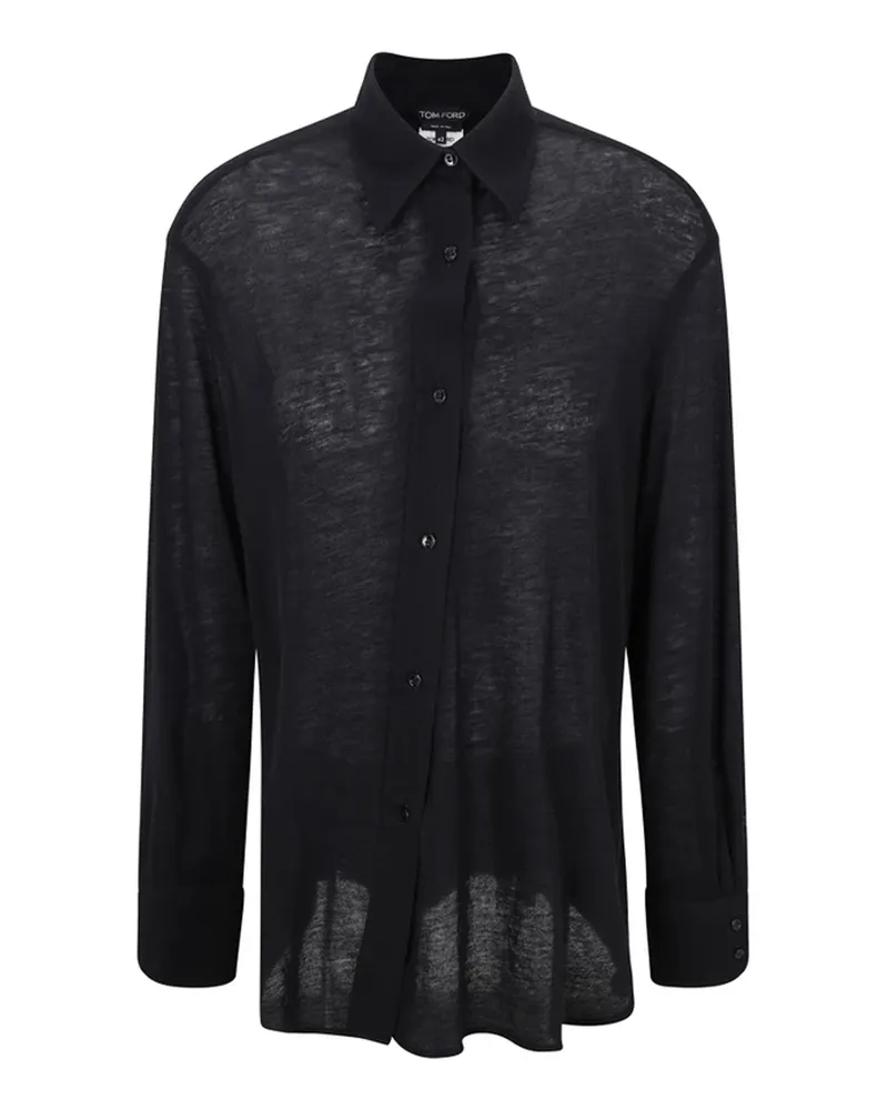 Tom Ford C BRO Hemd Black