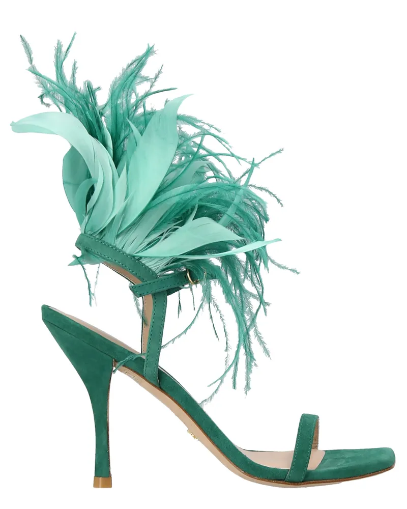 Stuart Weitzman Plume' Sandalen Green