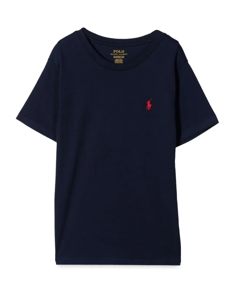 Ralph Lauren 26/1 Trikot SS CN Tops T -Shirt Blue