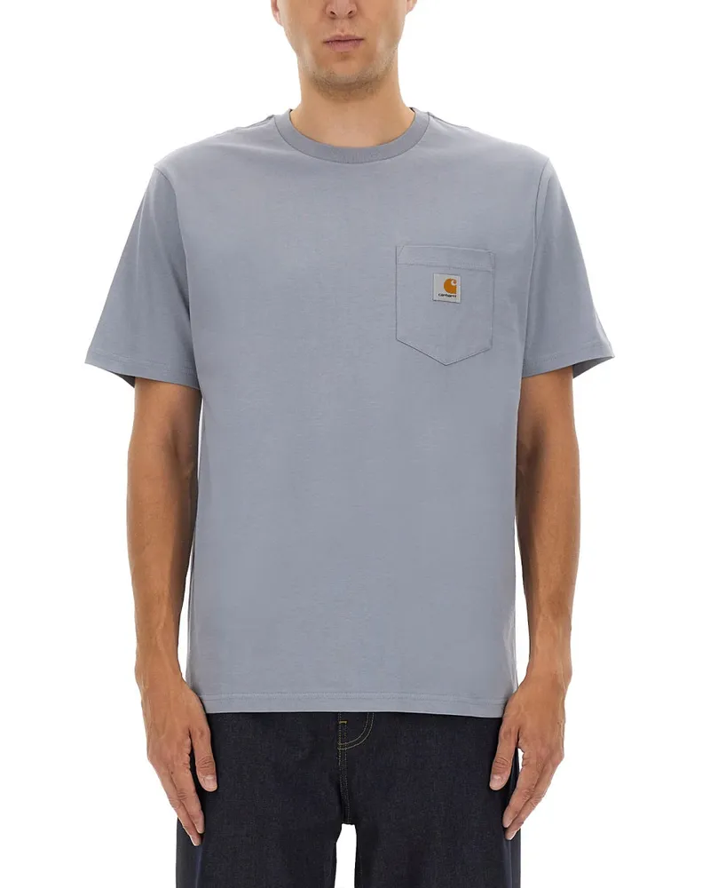 Carhartt WIP T -Shirt mit Tasche Grey