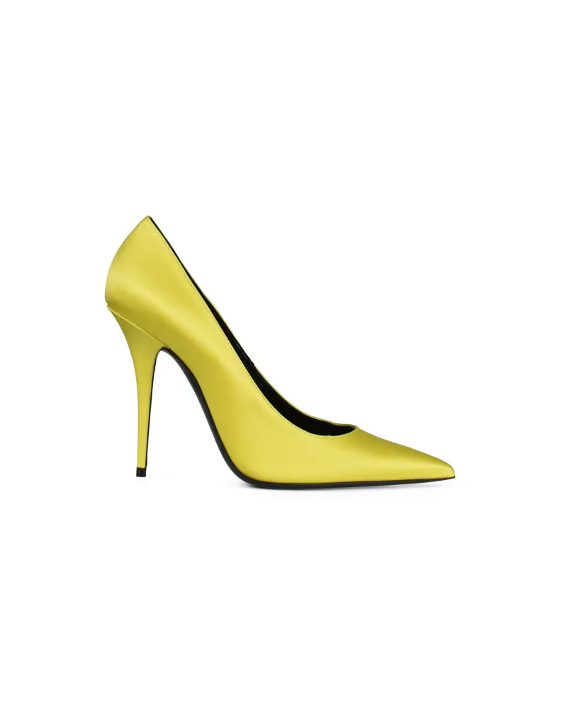 Saint Laurent Marilyn Pumps Yellow