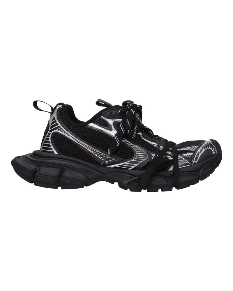 Balenciaga Sneakers 3xl Mann Stoff schwarz/weiß -